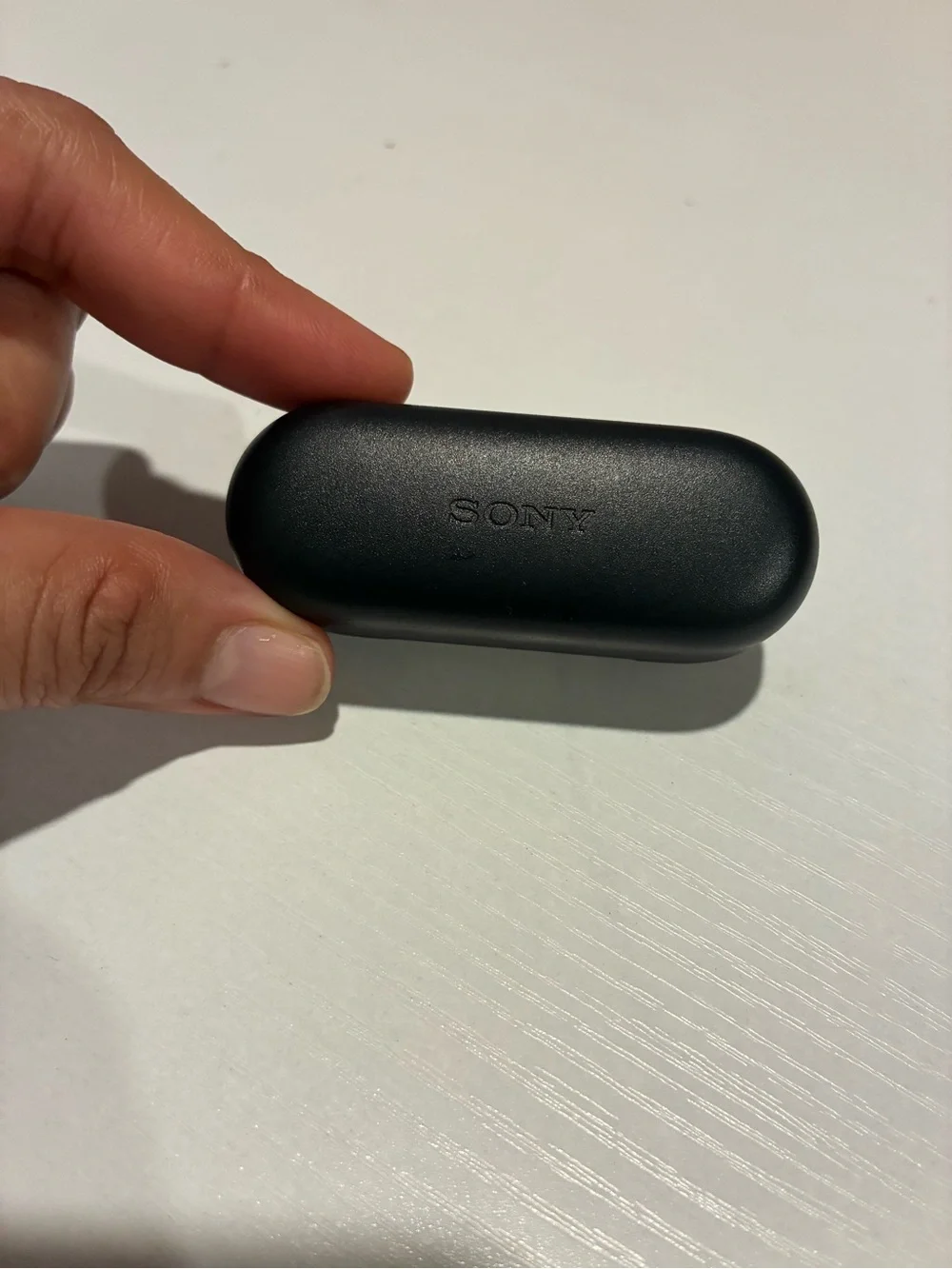 Sony Matte Black True Wireless Earbud Case